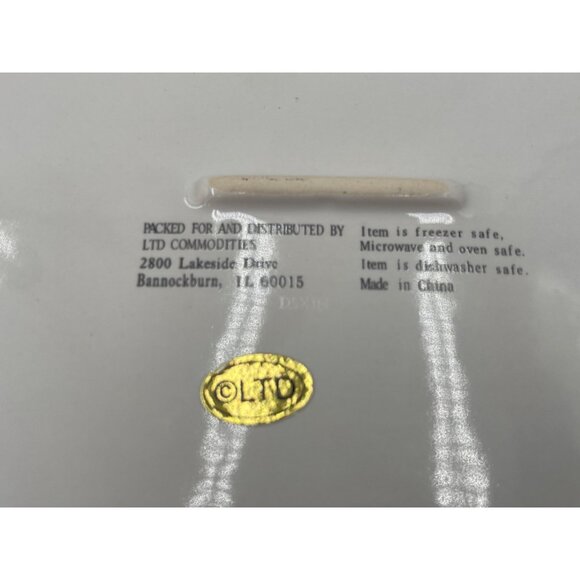 Ceramic Casserole Dish With Apple Design & Metal Stand - Picture 3 of 5